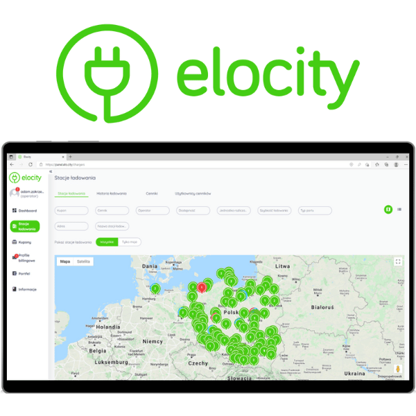 Aplikacja mobilna dla użytkowników - ELOCITY - Greenkick