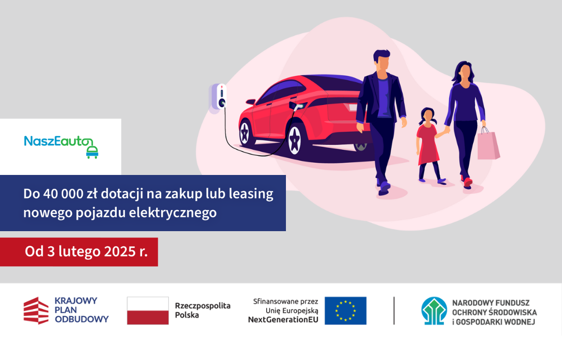 Program „NaszEauto” – Twoja szansa na elektryzującą jazdę z dofinansowaniem do 40 tys. zł! - BLOG - greenkick