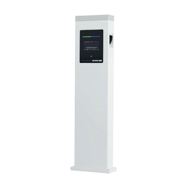 Stacja ładowania Morek AC CORE 2x22 kW (front) - Greenkick